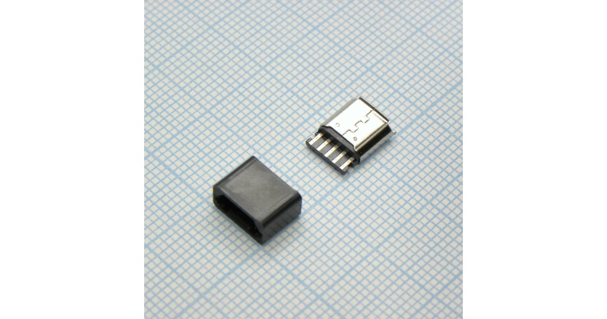 Купить microUSB 5BF кабельная розетка . оптом в Москве