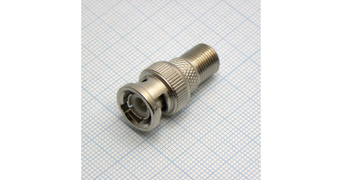 Купить BNC штекер - F гнездо . оптом в Москве