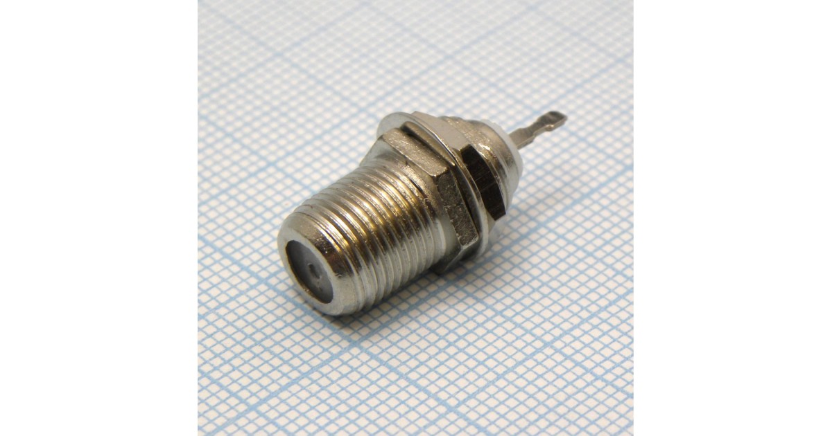 Купить F гнездо на блок, гайка, тип2 . оптом в Москве