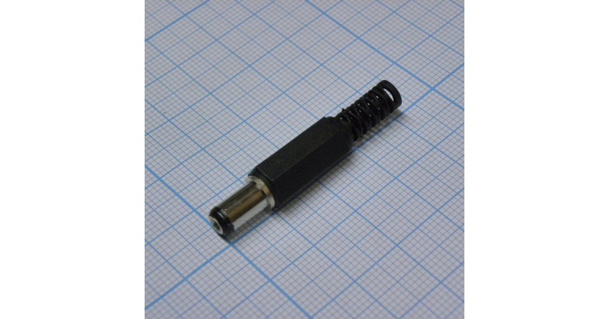 Купить штекер 5.5*2.1 9.5мм  (3024) 2106 SHE оптом в Москве