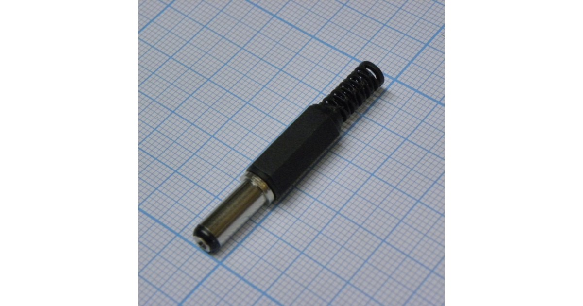 Купить штекер 5.5*2.1 14мм  (3028) 2107 SHE оптом в Москве