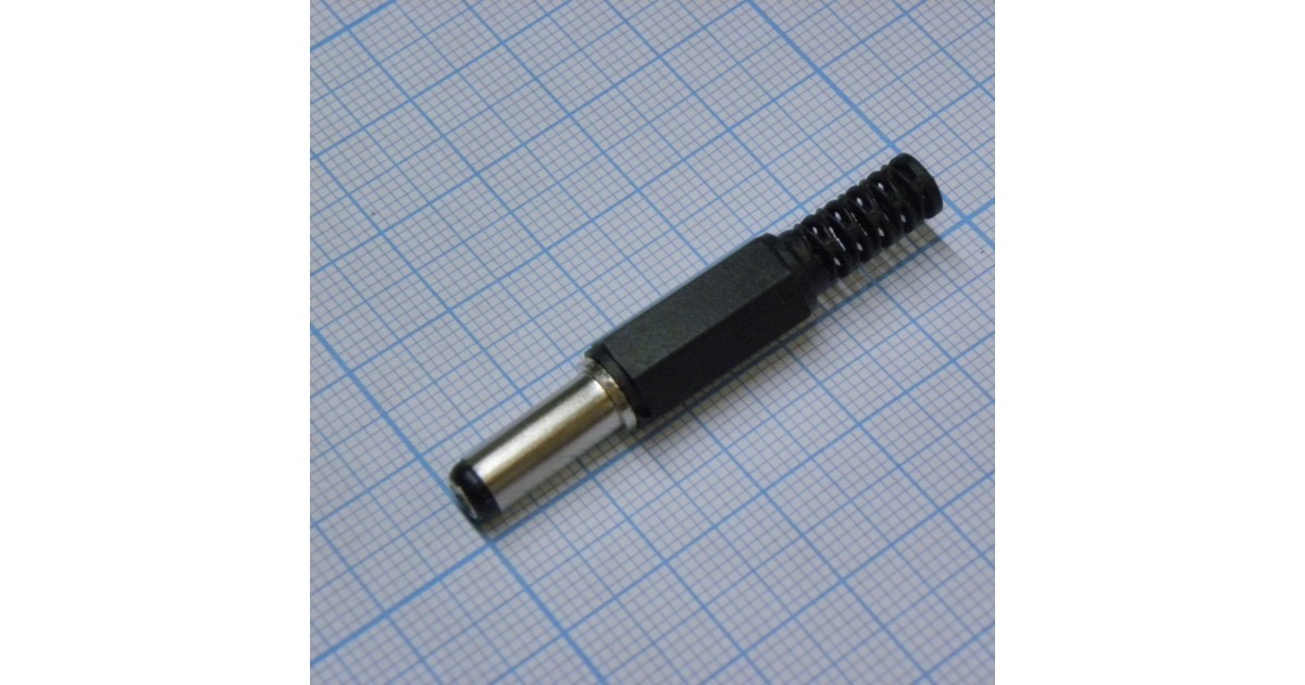 Купить штекер 5.5*2.5 14мм  (3030) 2112 SHE оптом в Москве