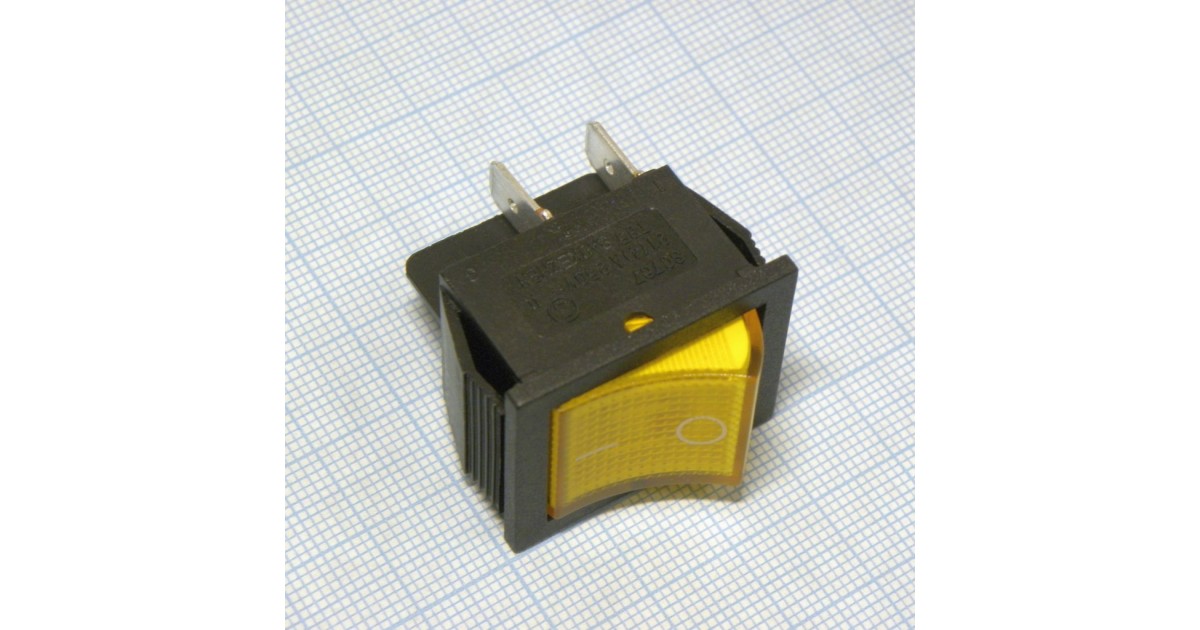 Купить DS SC-767 OFF-ON желт 20А . оптом в Москве