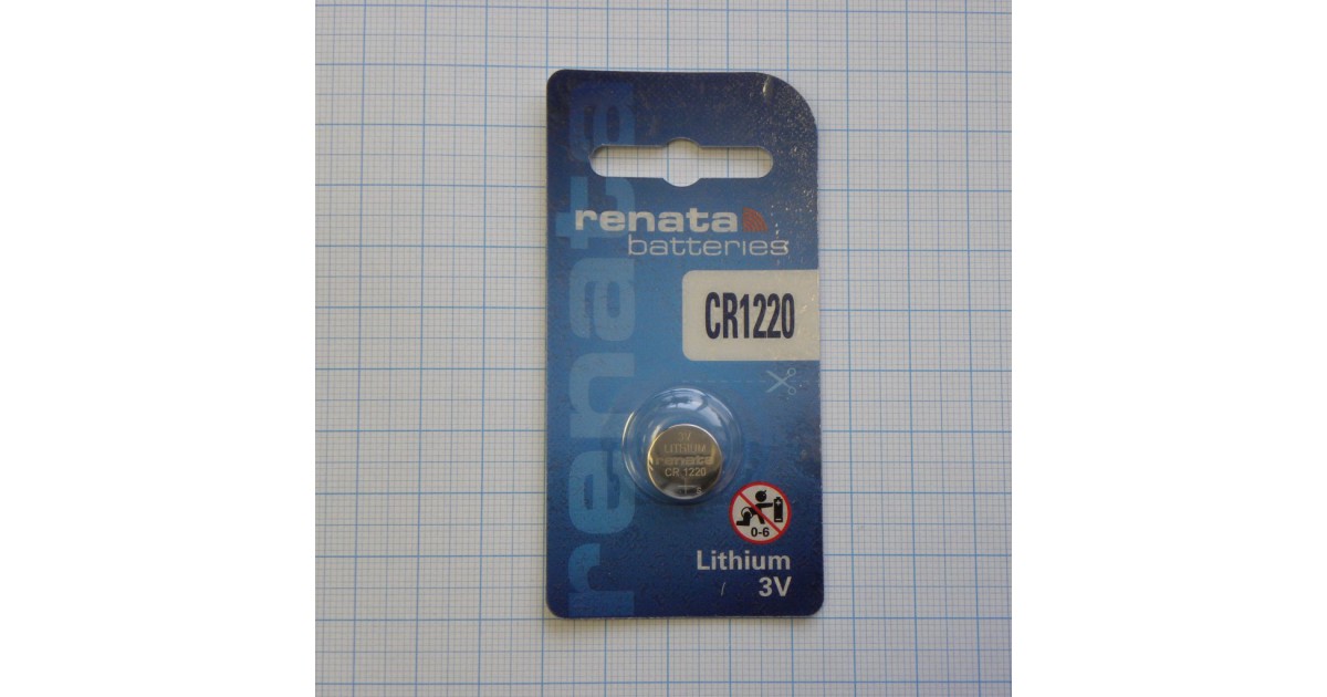 Купить CR1220   Renata RENATA оптом в Москве