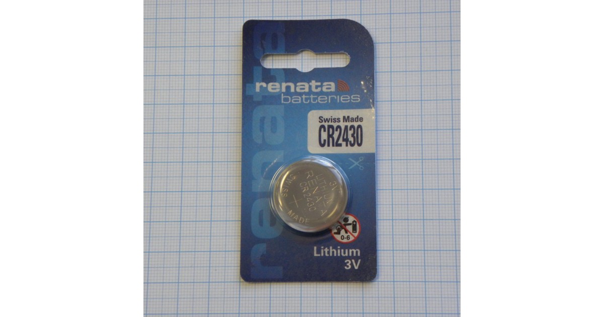 Купить CR2430   Renata RENATA оптом в Москве