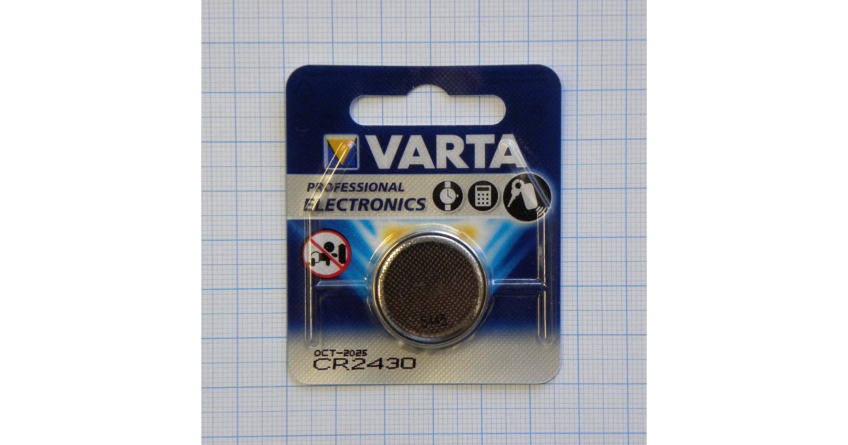 Купить CR2430   Varta Varta оптом в Москве