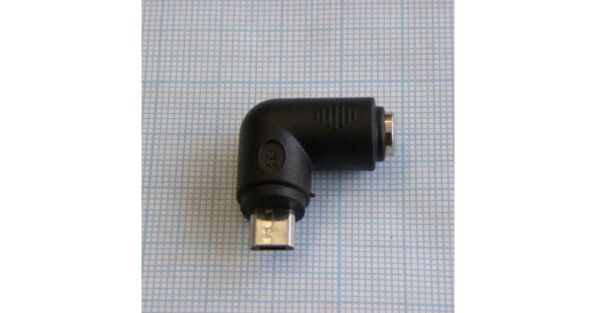 Купить AD гн 5.5*2.1 - шт microUSB угловой . оптом в Москве