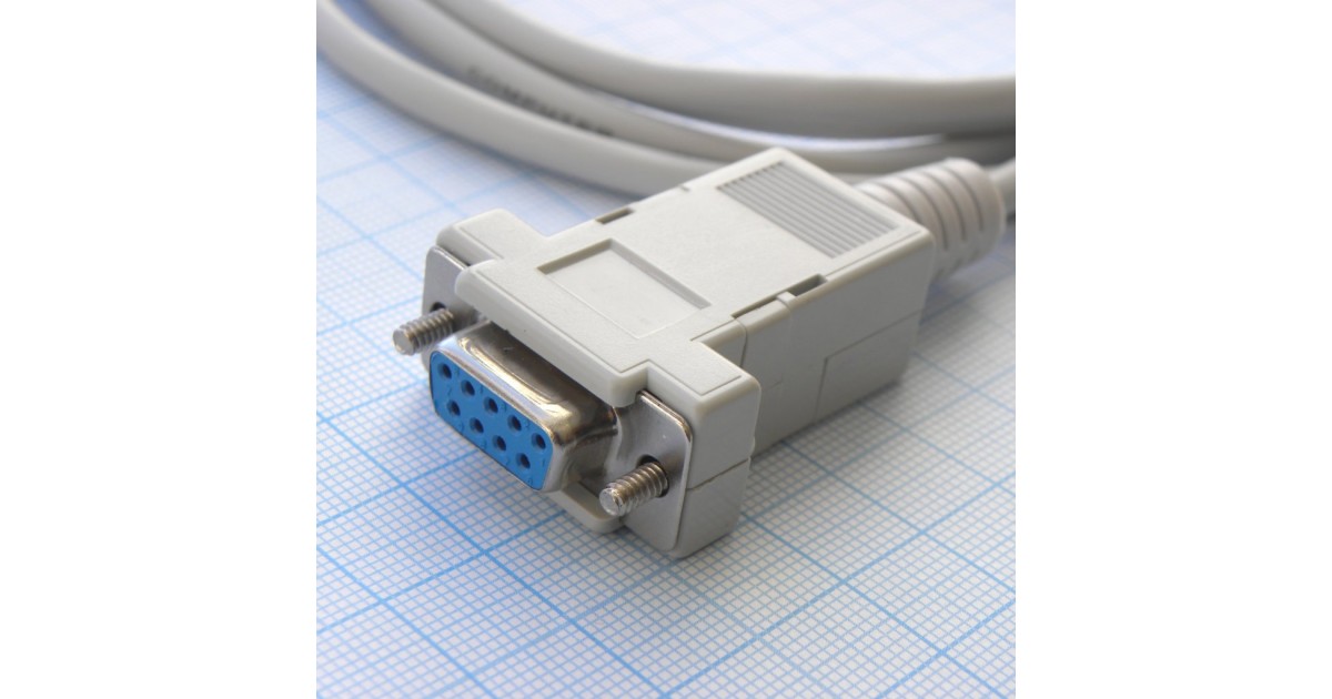 Купить Кабель RS-232 (DB9F - DB9F) Россия оптом в Москве