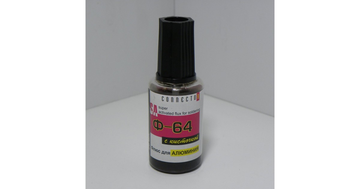 Купить Флюс Ф-64 с кисточкой 20мл. ТехКон оптом в Москве