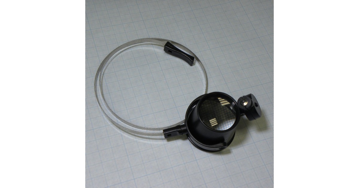 Купить Линза х15 часовая с подсв.и держателем . оптом в Москве