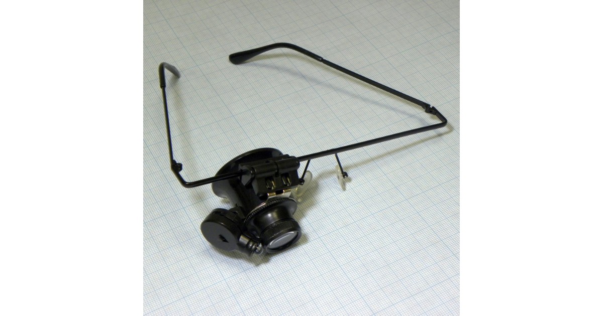 Купить Линза-очки х20 часовая с подсветкой . оптом в Москве