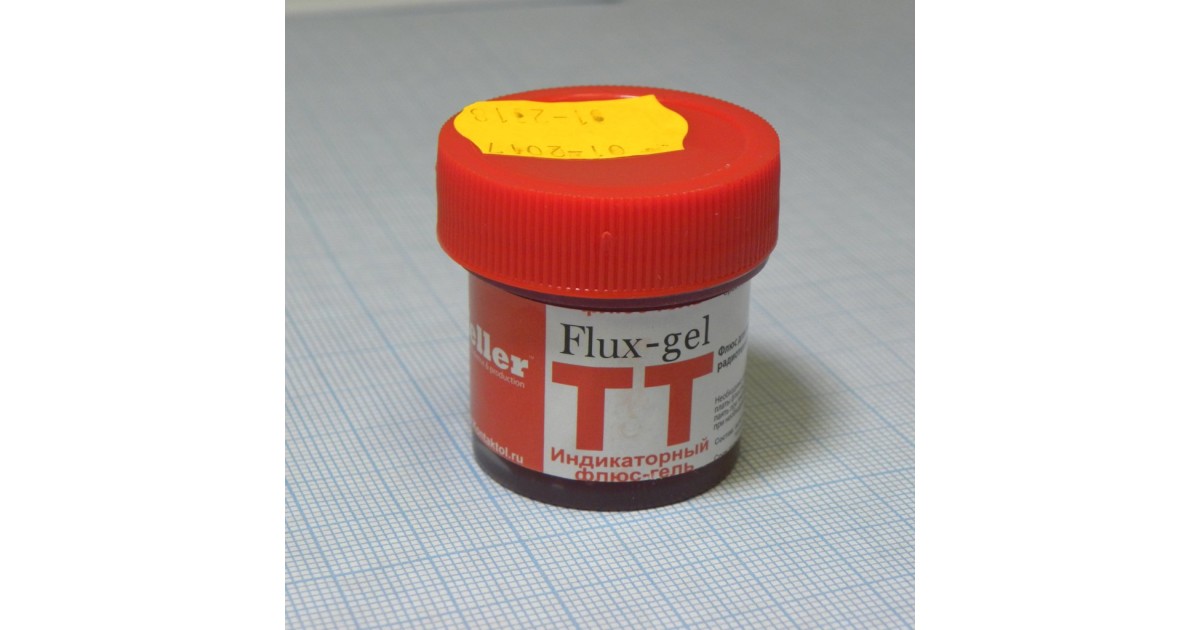 Купить Флюс-гель индикаторный TT (t=250°C) Россия оптом в Москве