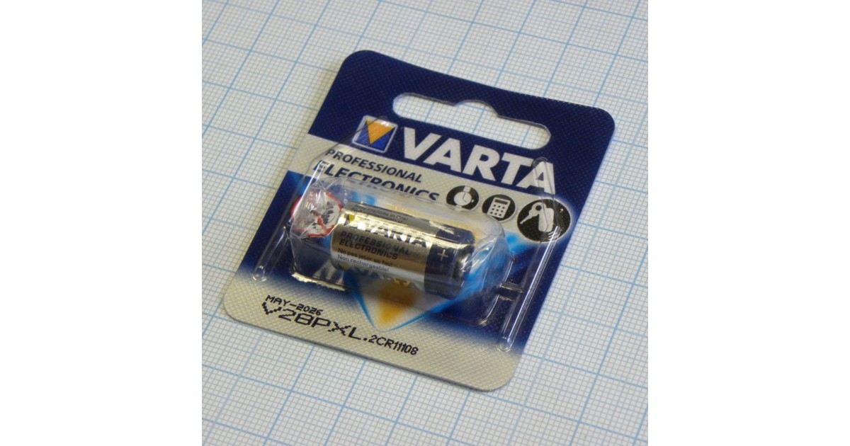 Купить Батарея 2CR1/3N  Varta (V28PXL) Varta оптом в Москве