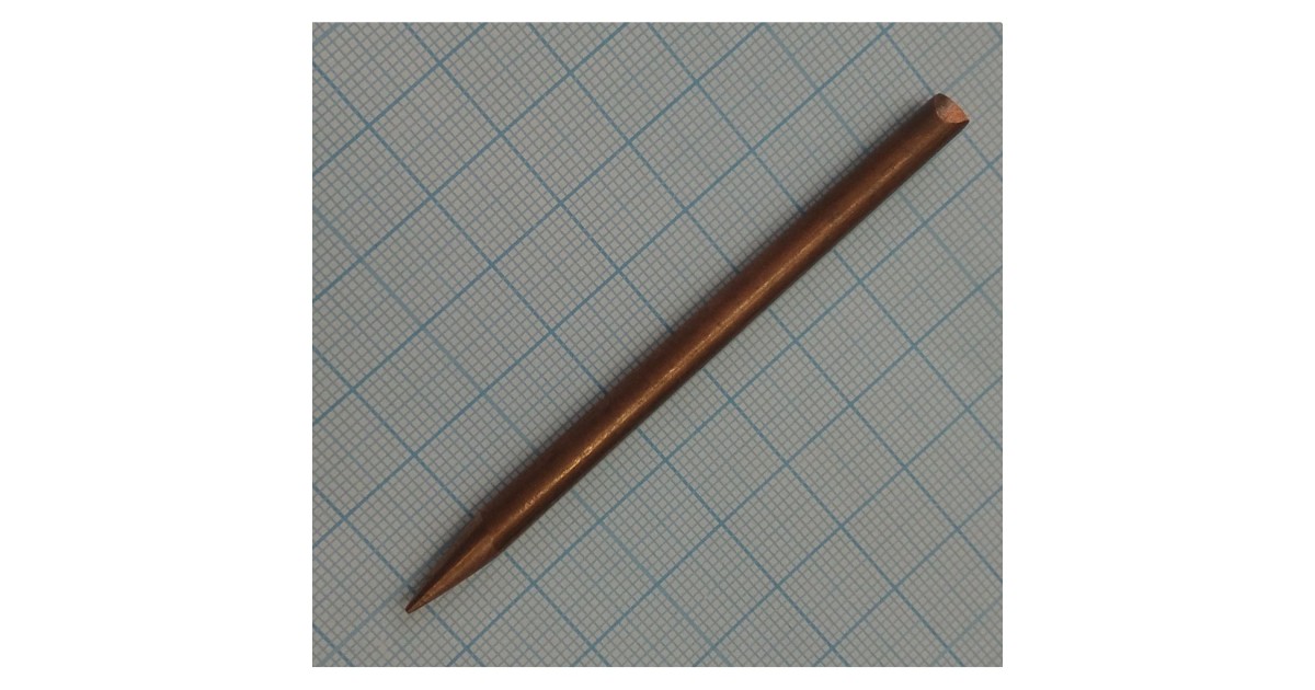 Купить Жало  паяльное 5* 75мм медное конус ДДК оптом в Москве