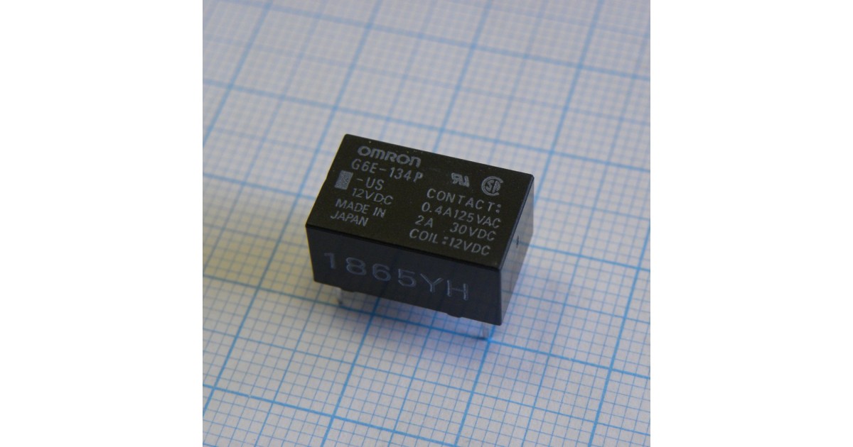 Купить G6E-134P-US-12VDC OMRON оптом в Москве