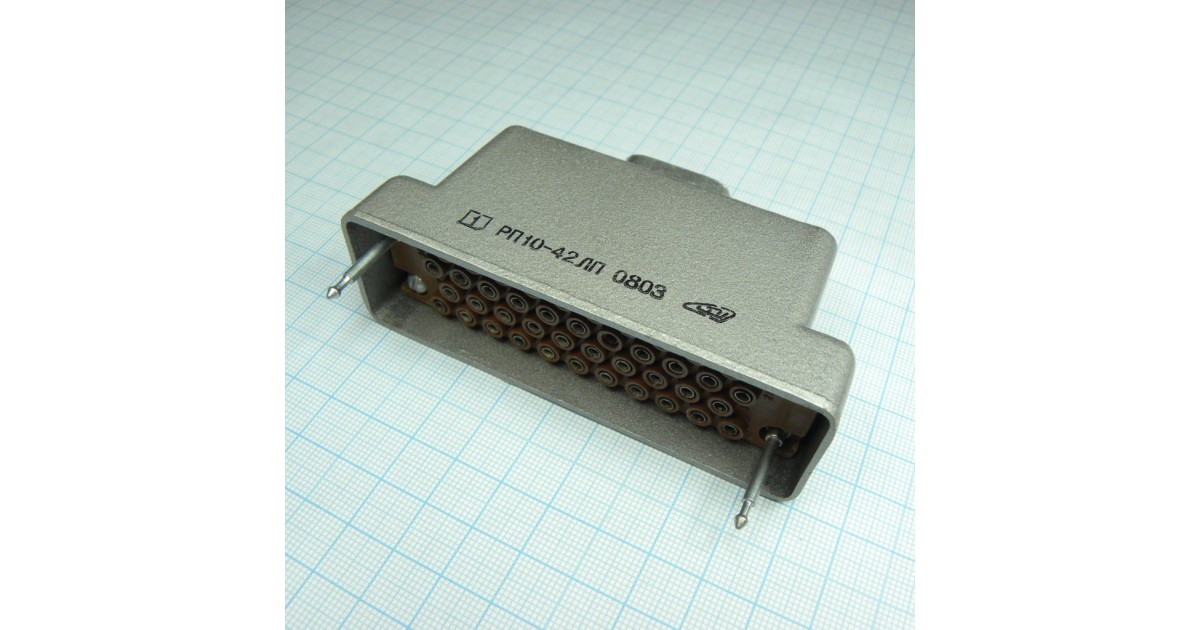 Купить РП10-42 ЛП розетка с/к Россия оптом в Москве