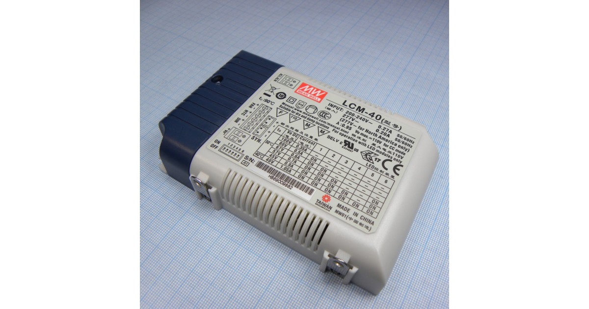 Купить LCM-40 Mean Well оптом в Москве