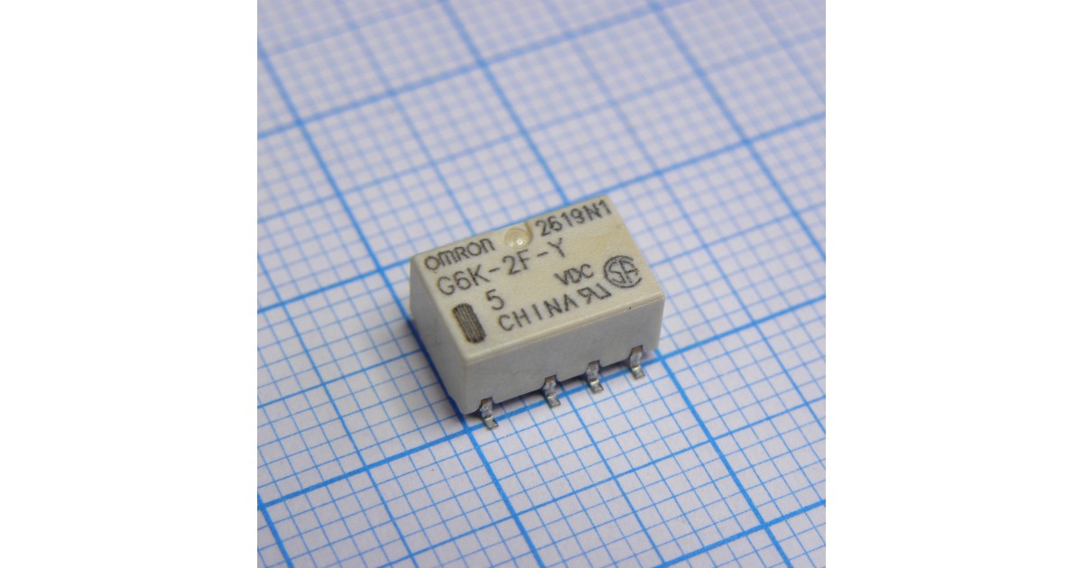 Купить G6K-2FY-TR-5VDC OMRON оптом в Москве