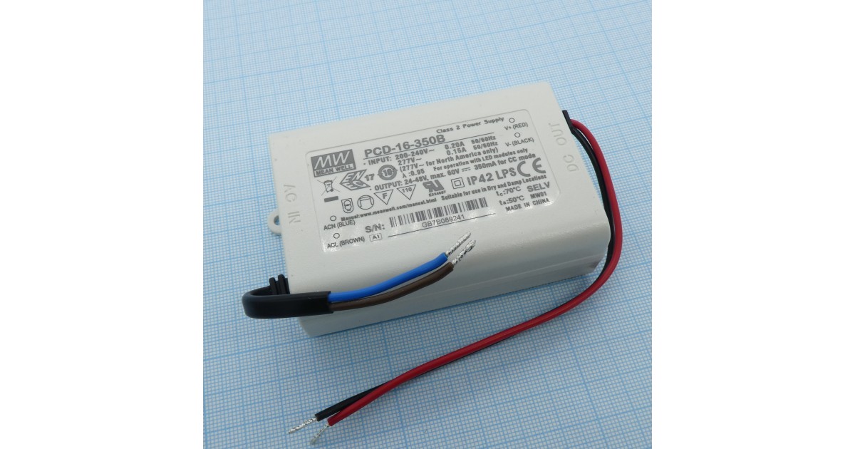 Купить PCD-16-350B Mean Well оптом в Москве