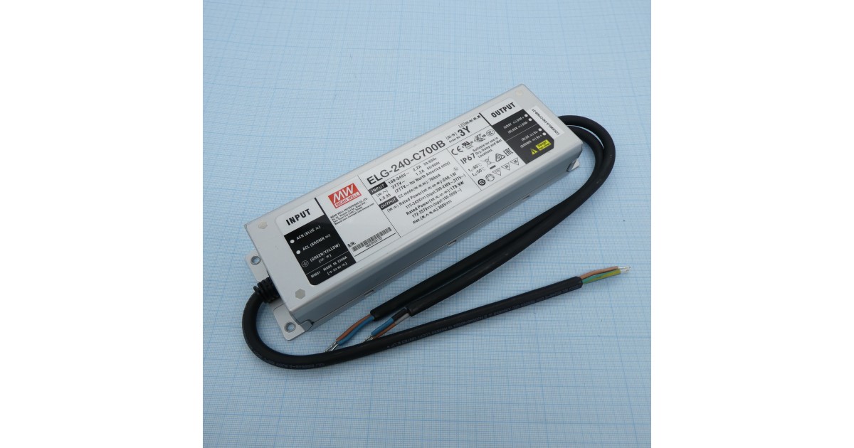 Купить ELG-240-C700B-3Y Mean Well оптом в Москве