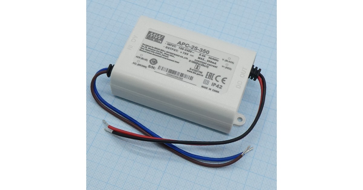 Купить APC-25-350 Mean Well оптом в Москве