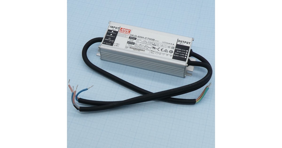 Купить HLG-60H-C700B Mean Well оптом в Москве