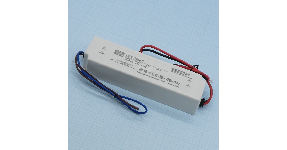 Купить LPV-100-5 Mean Well оптом в Москве
