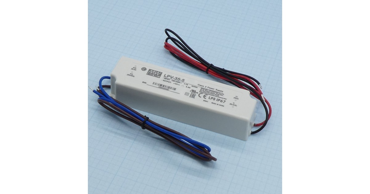 Купить LPV-35-5 Mean Well оптом в Москве
