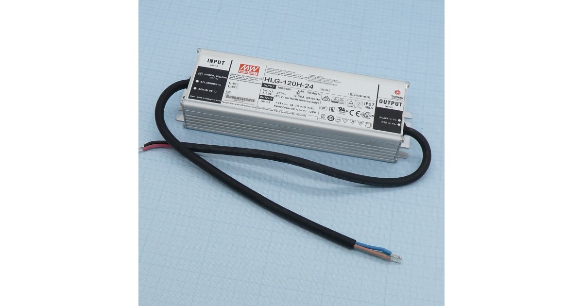 Купить HLG-120H-24 Mean Well оптом в Москве