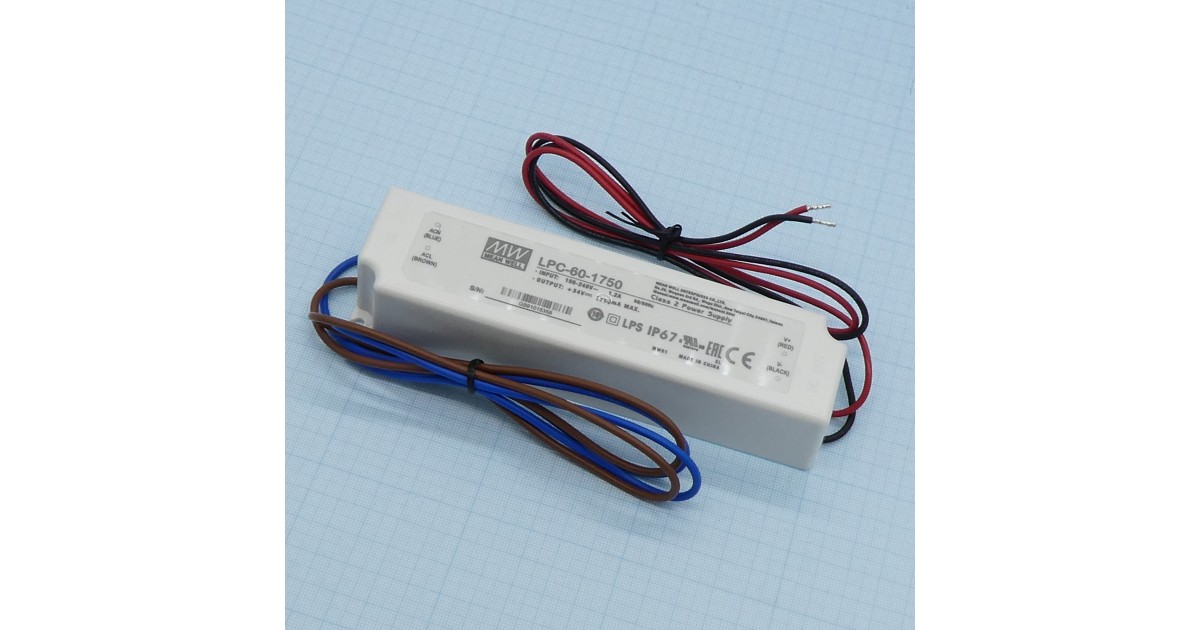 Купить LPC-60-1750 Mean Well оптом в Москве
