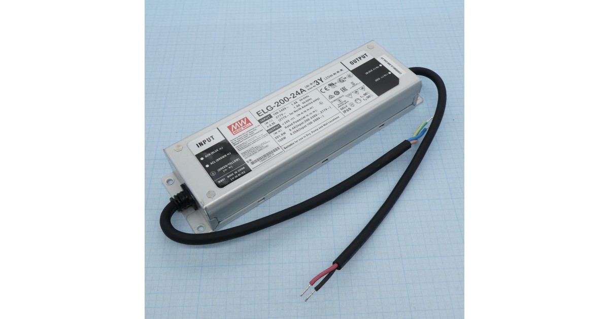 Купить ELG-200-24A-3Y Mean Well оптом в Москве