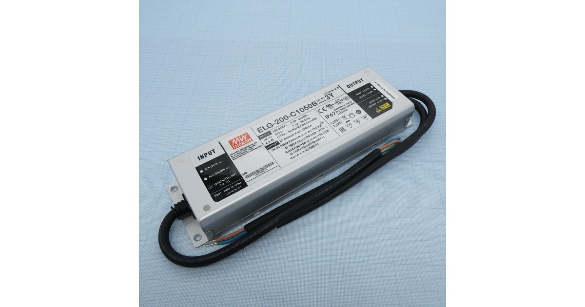 Купить ELG-200-C1050B-3Y Mean Well оптом в Москве