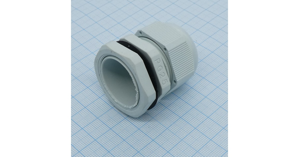 Купить Кабельный ввод PG-25 серый YCD оптом в Москве