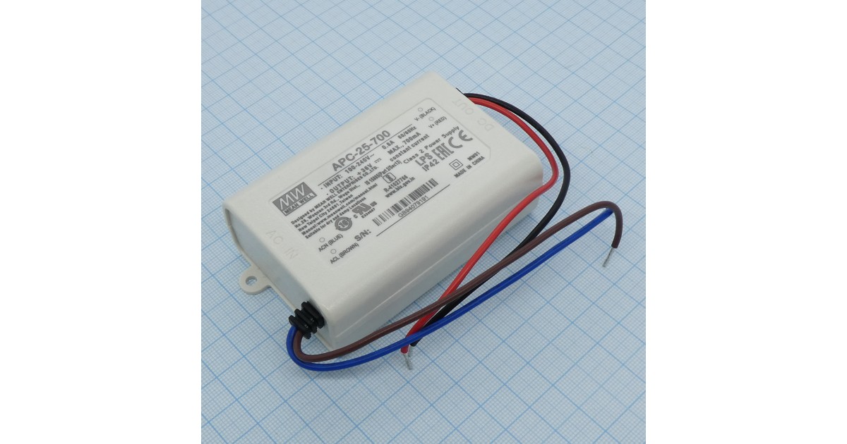 Купить APC-25-700 Mean Well оптом в Москве