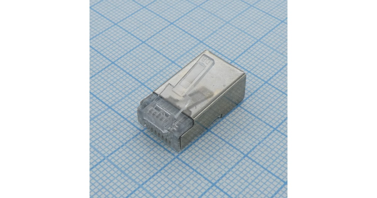 Купить TP8P8C вилка (014) металл CZT оптом в Москве