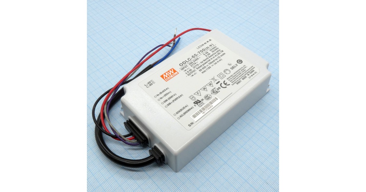 Купить ODLC-65-700 Mean Well оптом в Москве