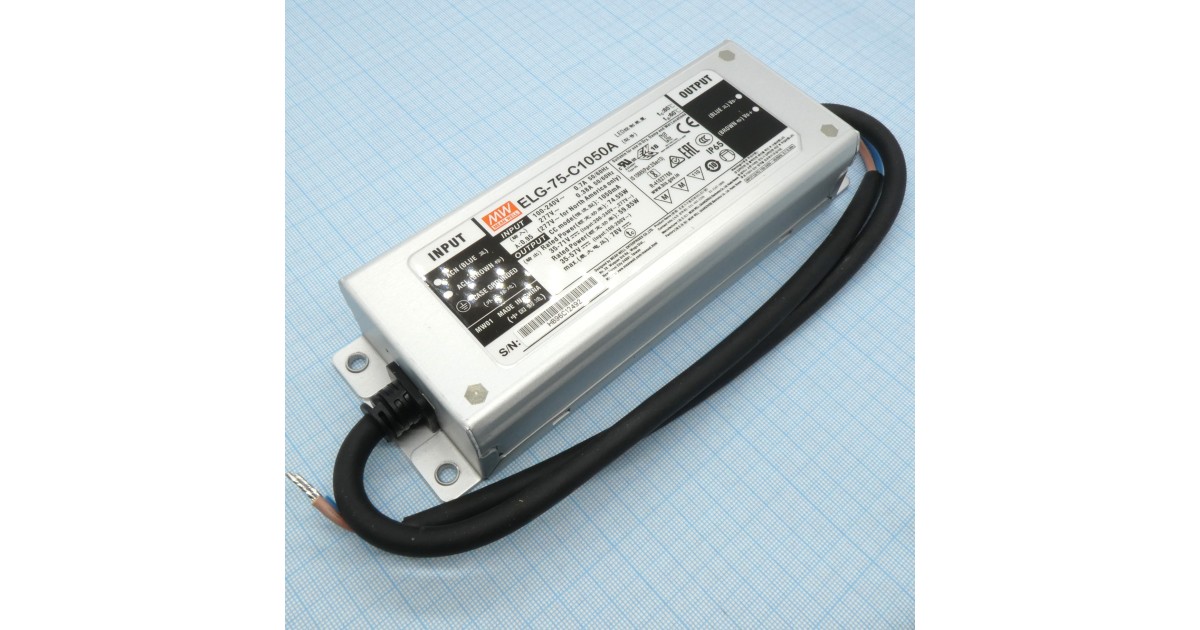 Купить ELG-75-C1050A Mean Well оптом в Москве