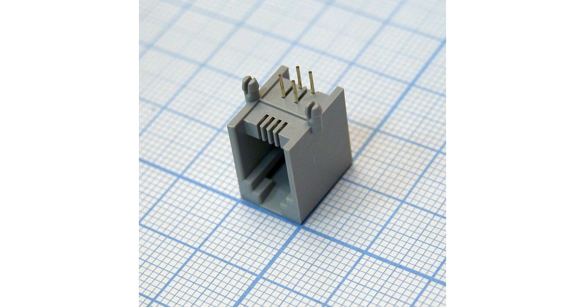 Купить TJ4P4C розетка в плату 55-01 5521 4P CZT оптом в Москве