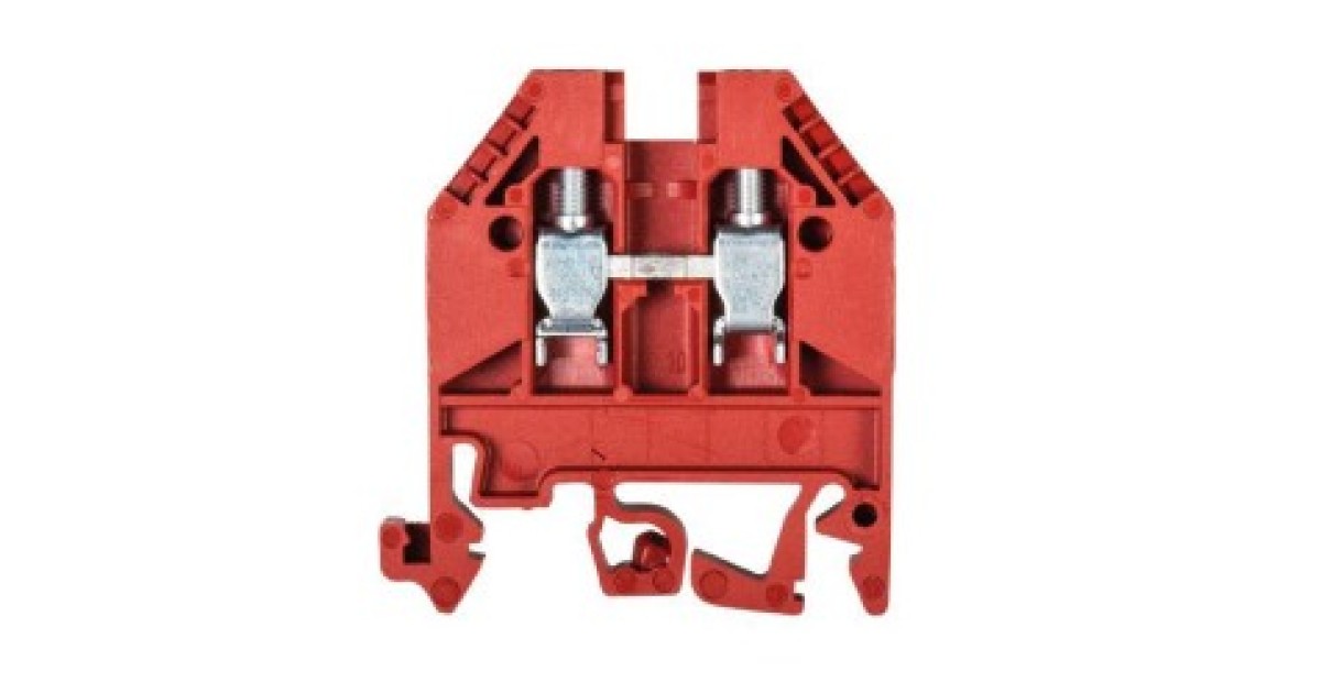 Купить Проходная клемма WK 4/U Red Wieland Electric оптом в Москве