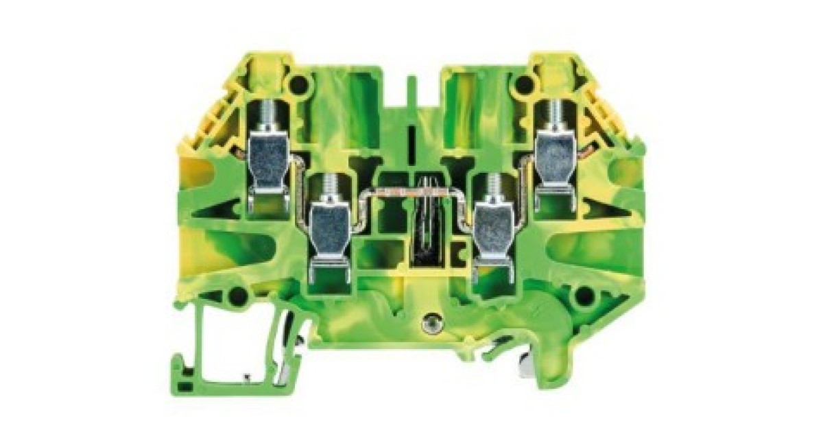 Купить Заземляющая клемма WT 4 D2/2 PE Wieland Electric оптом в Москве