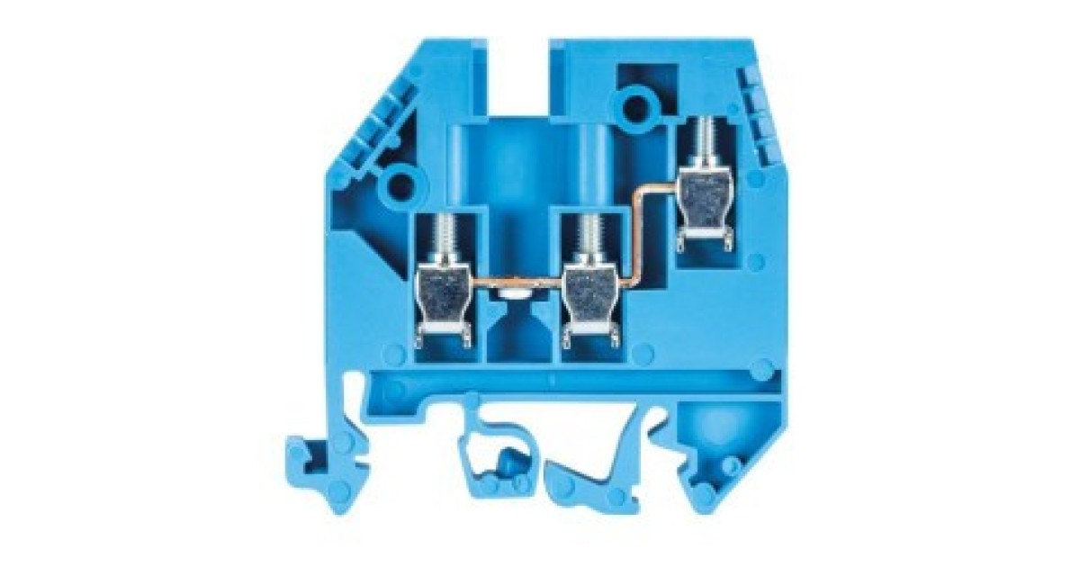 Купить Проходная клемма WK 4/D 1/2 U BL Wieland Electric оптом в Москве