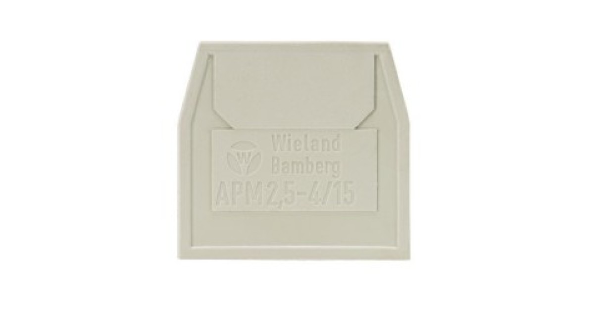 Купить Крышка боковая APM 2,5 - 4/15 Wieland Electric оптом в Москве