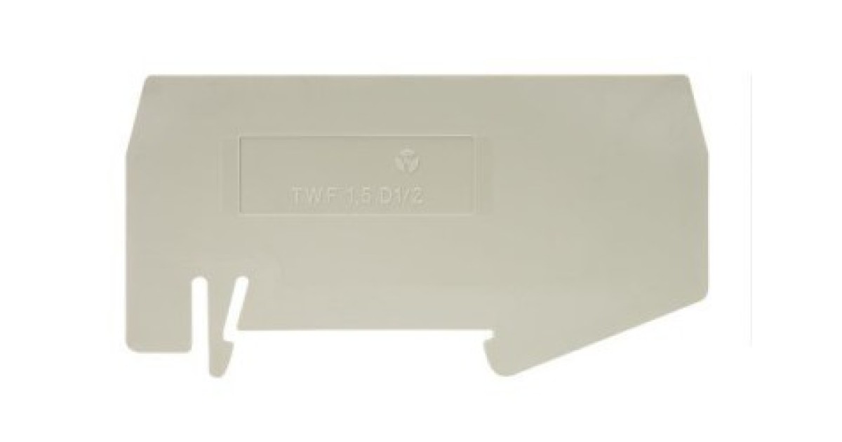 Купить Разделитльная пластина TWF 1,5 D1/2 Wieland Electric оптом в Москве