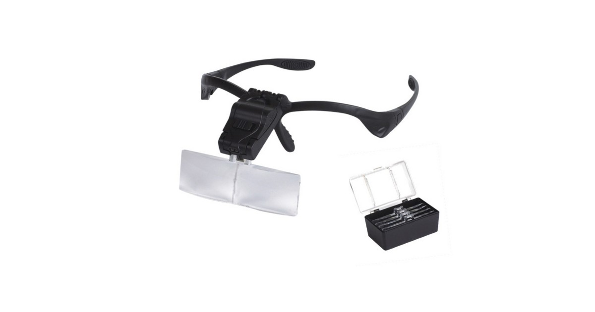 Купить Линза-очки х3,5 MG9892B с подсветкой S-Line оптом в Москве