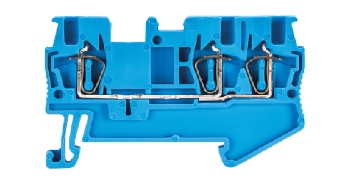 Купить Проходная клемма WKF 1,5 D1/2/35 BL Wieland Electric оптом в Москве