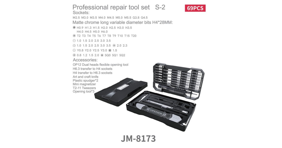 Купить Набор инструментов JM-8173 Jakemy оптом в Москве