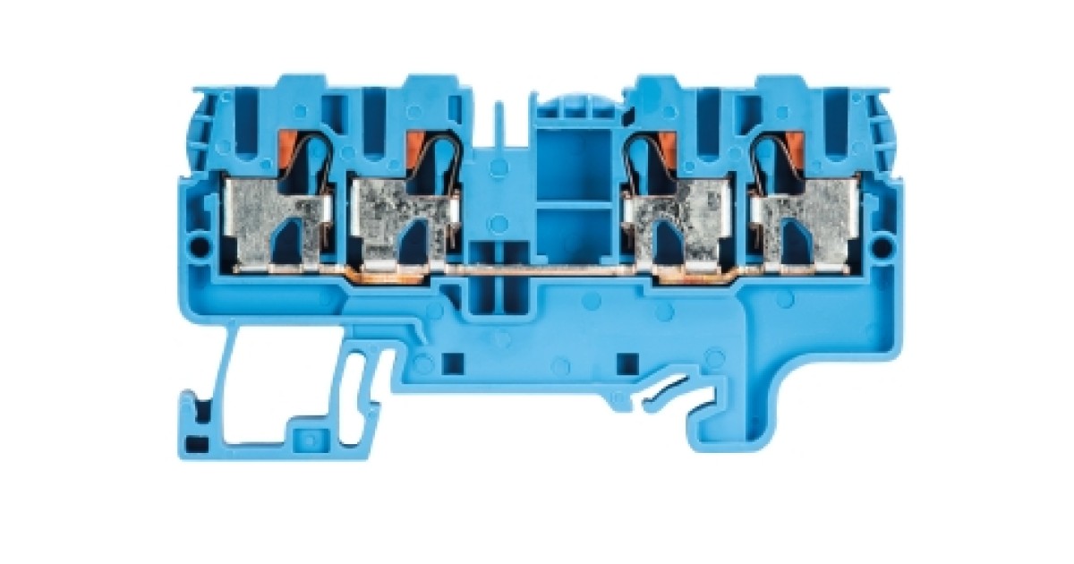 Купить Проходная клемма WTP 2,5/4 D2/2 BL Wieland Electric оптом в Москве