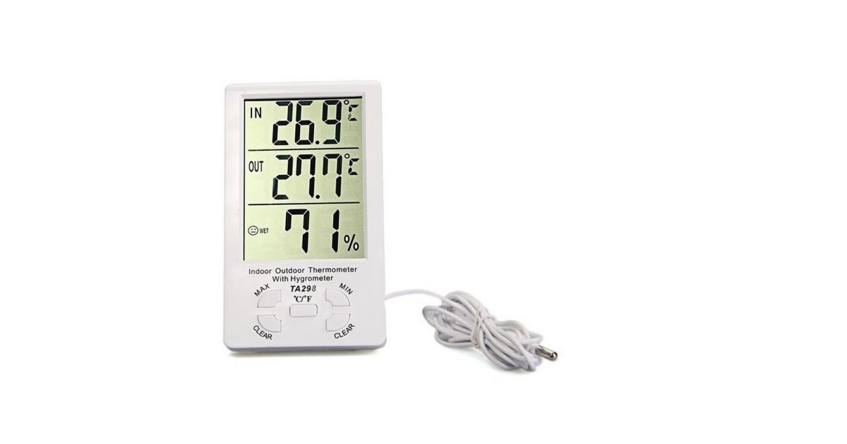 Купить Термогигрометр TA-298 комнатно-уличный S-Line оптом в Москве