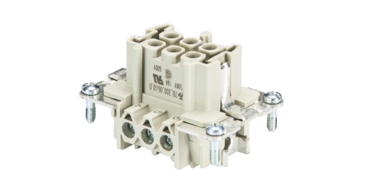 Купить Розеточная контактная вставка 70.302.0640.0 Wieland Electric оптом в Москве