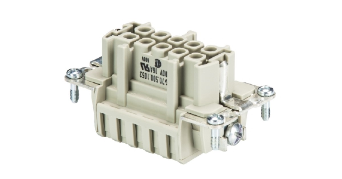 Купить Розеточная контактная вставка 70.500.1053.0 Wieland Electric оптом в Москве